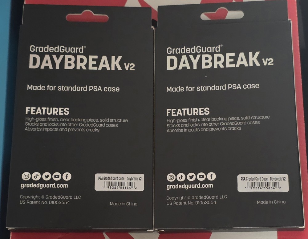 (2) GradedGuard Daybreak V2 (PSA) Graded Guard - IN HAND!!