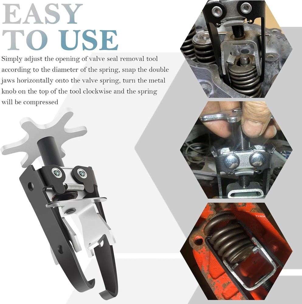 Adjustable Overhead Valve Spring Compressor Tool for Engine Repair