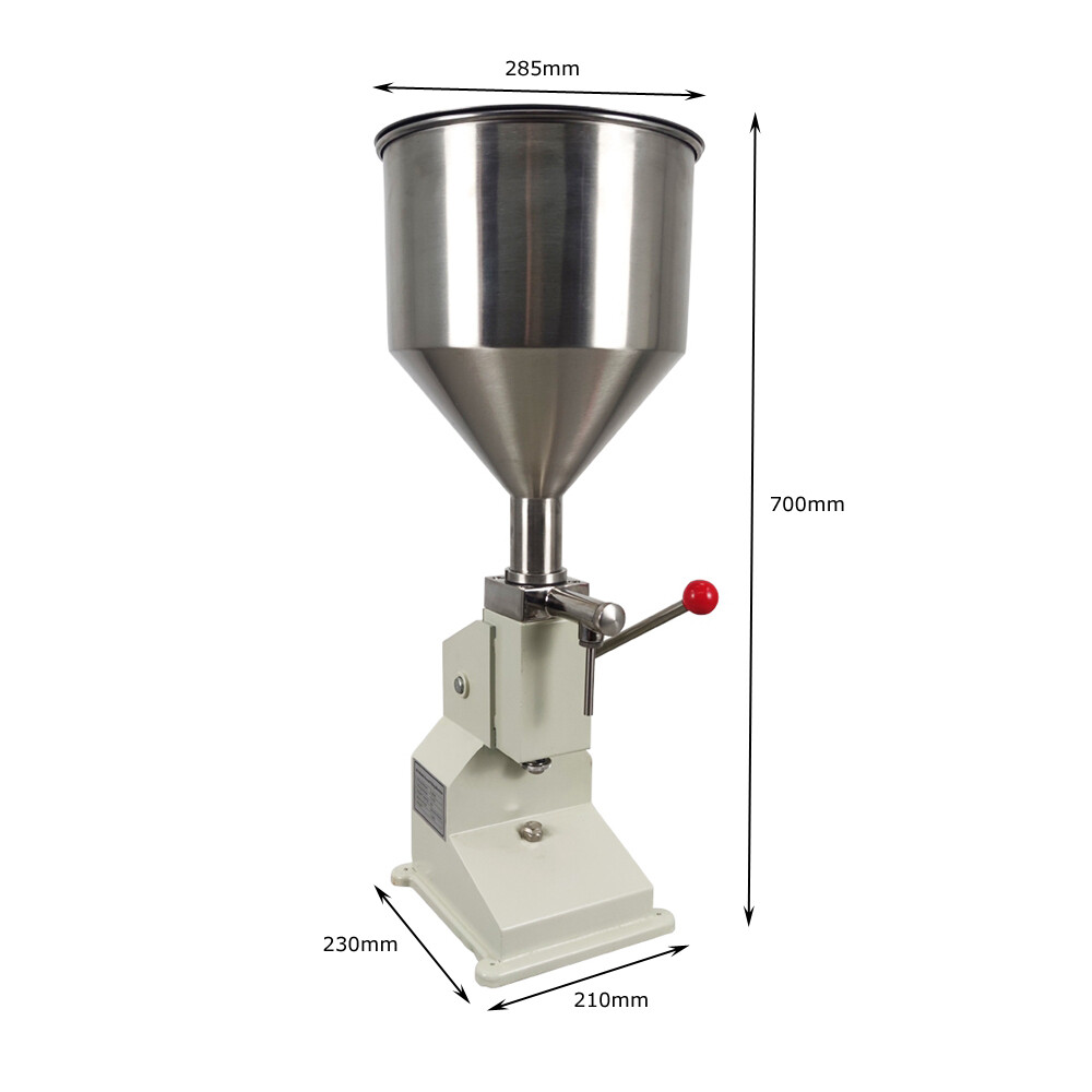 5-50ml Manual Pressure Paste Liquid Dual Purpose Quantitative Filling Machine