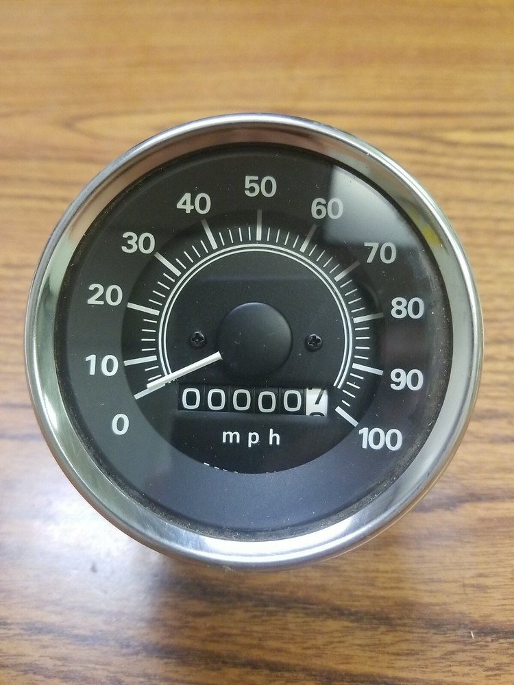 1970'S VINTAGE PERFORMANCE INSTRUMENTS ZERO MAX SNOWMOBILE SPEEDOMETER NEW