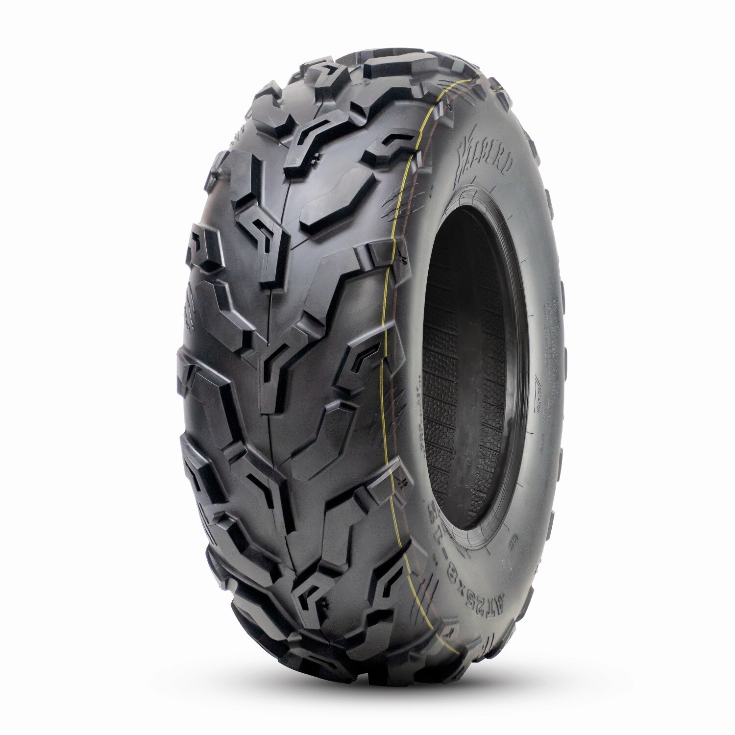 Full Set 4 25x8-12 25x10-12 ATV Tires 6Ply Mud UTV Eco-Friendly Replacement Tire