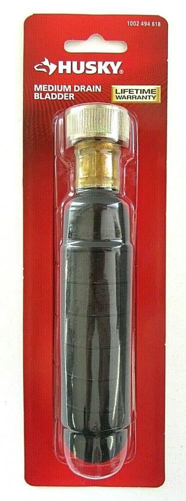 Husky Medium Drain Bladder Clog Cleaner Remover