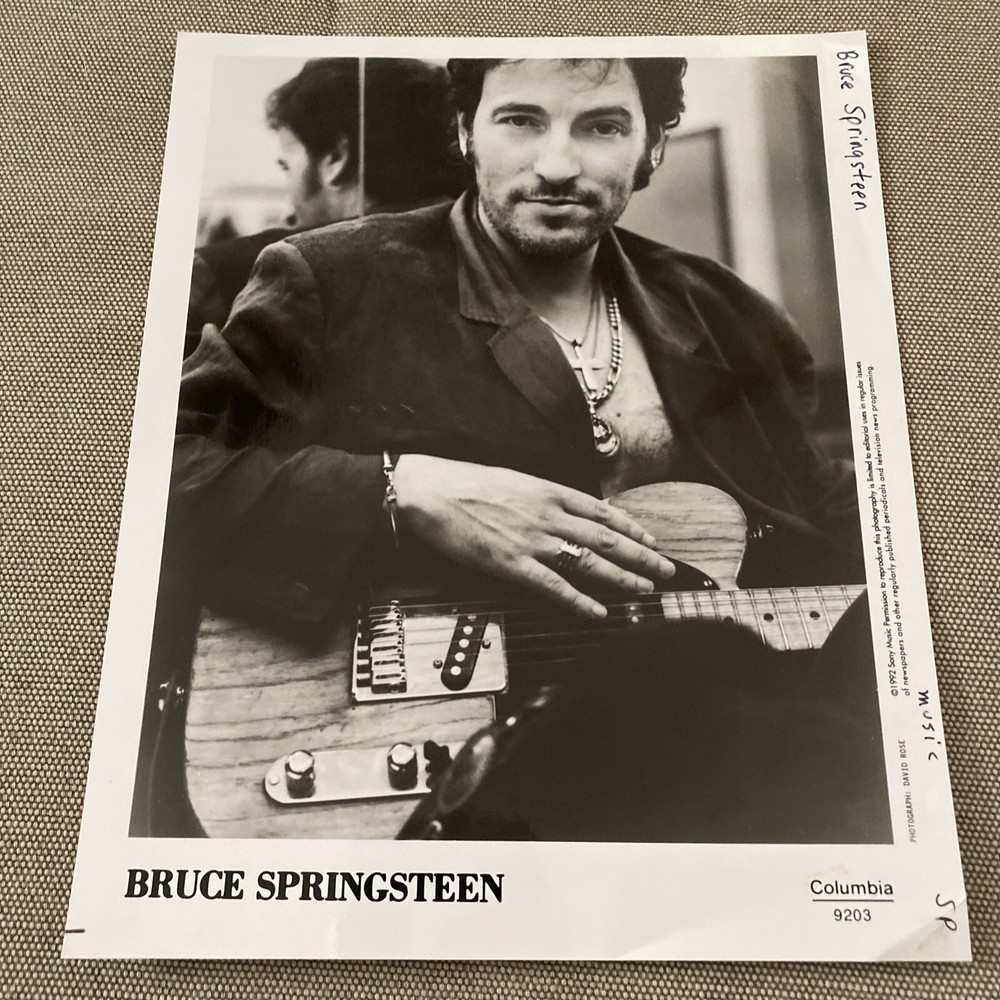 Bruce Springsteen Press Photo 8x10”. See Description.