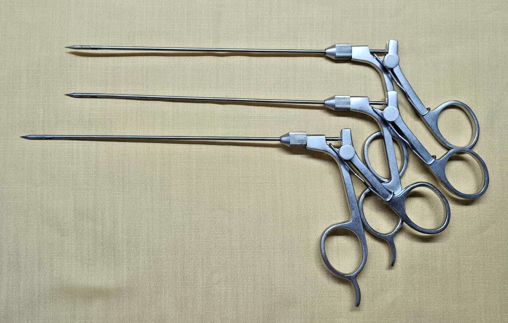 3pc Laparoscopic Suture Passer Port Closure 2.5mm Reusable Surgical Instruments