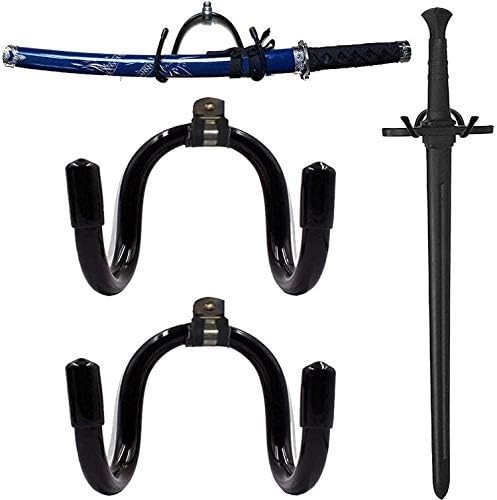 Universal Adjustable Sword, Wall Hook Display Hanger Wall Mount Display Stand...