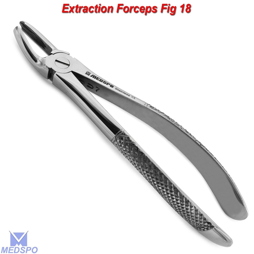 Dental Tooth Extraction Forceps Lower Molar Pliers Extraction Surgical Tools Kit