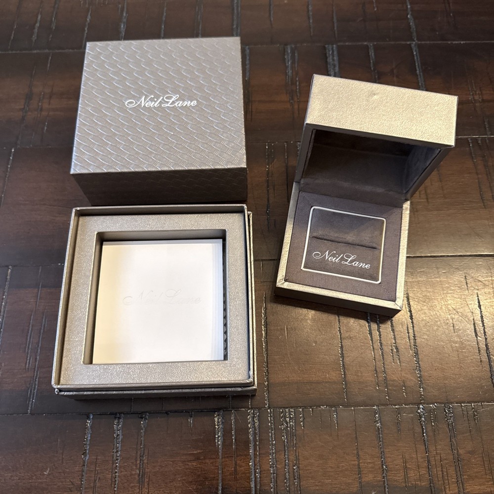 Neil Lane Ring Box Empty New
