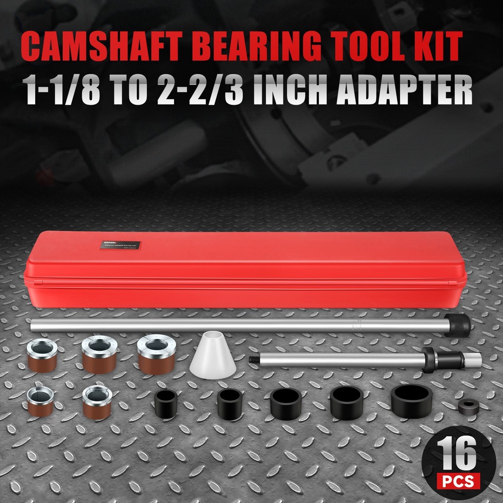 [16Pc] Universal Engine Camshaft Cam Bearing Installtion Removal Insert Tool Kit