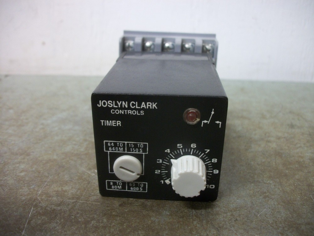 JOSLYN CLARK MULTIFUNCTION TIMER RELAY LLR2 110VAC 10AMP