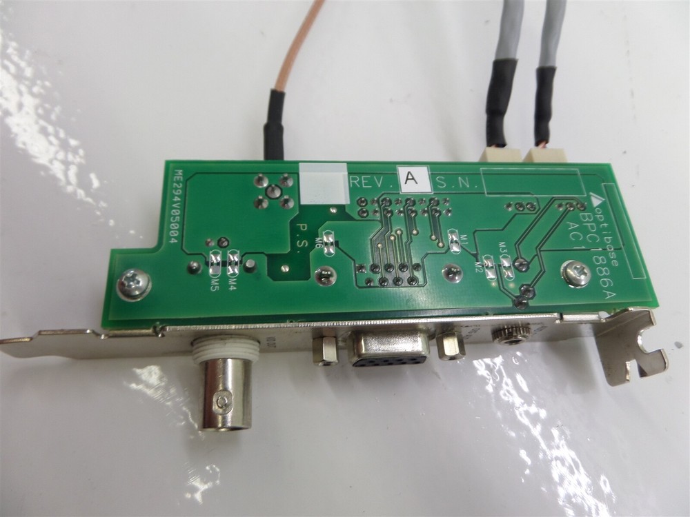 Optibase BPC1893A Video Capture Card with BPC1886A Output Module