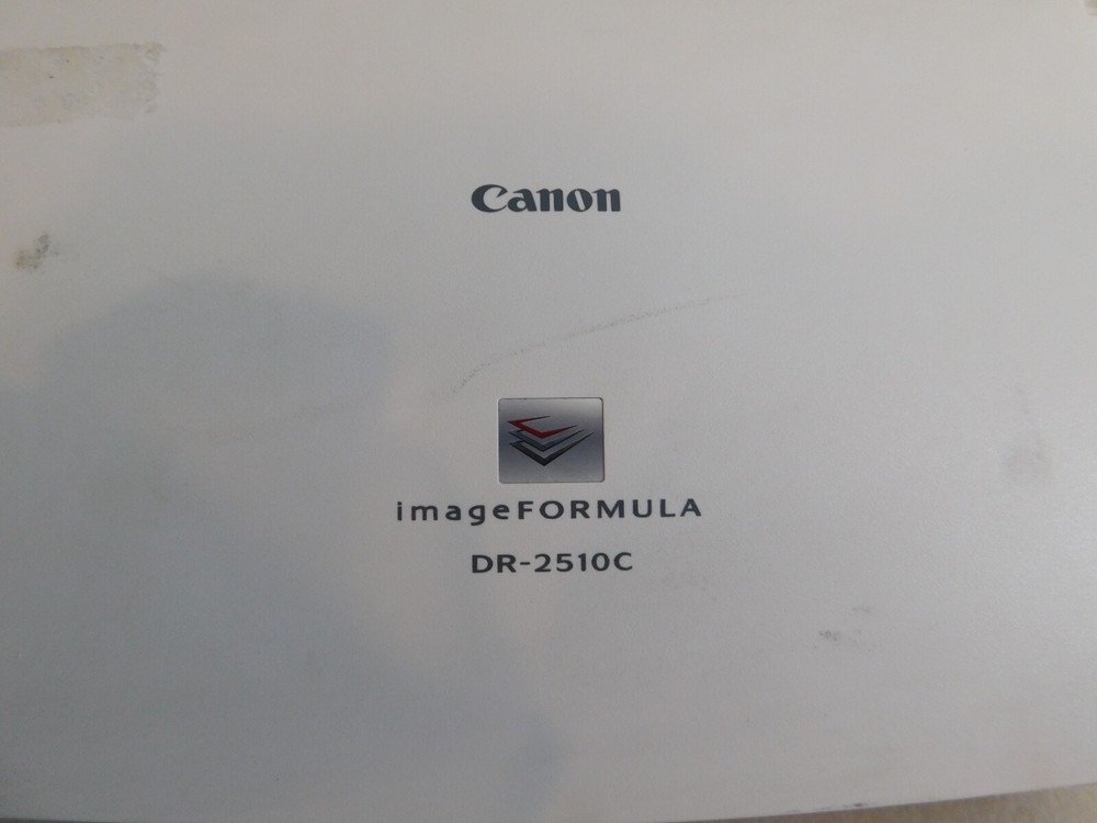 Canon Image Formula DR-2510C Desktop Scanner - No AC - Untested