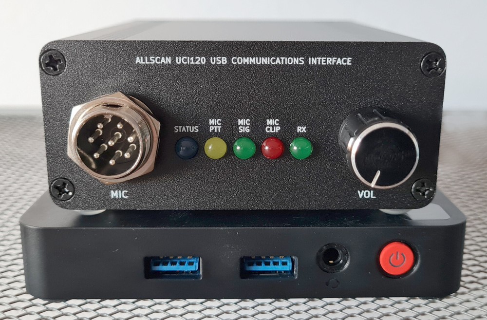 AllScan UCI120 USB Communications Interface AllStar EchoLink Radio-less Node PTT