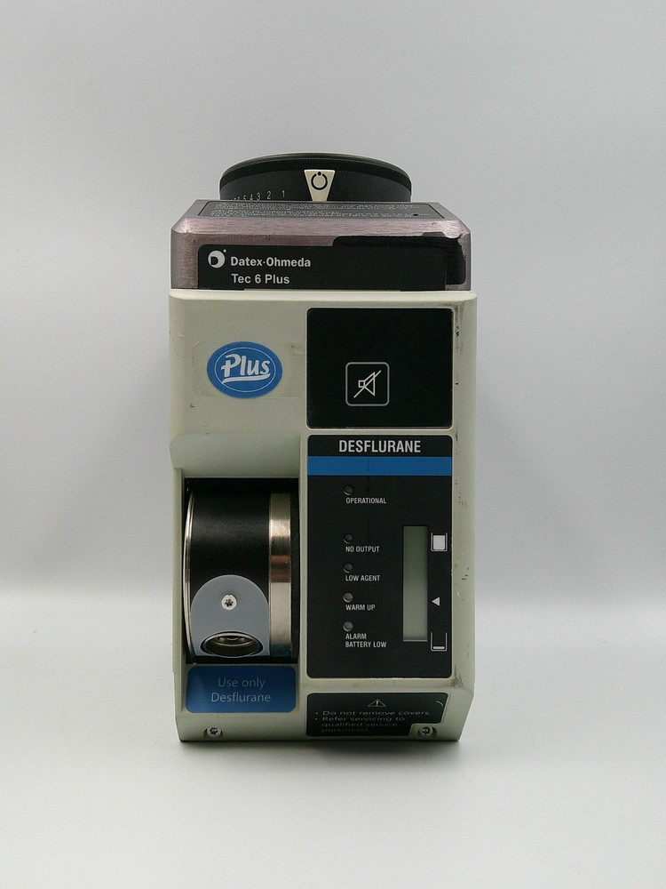 Datex Ohmeda Tec 6 Plus Vaporizer - Clean & Fully Functional! s/n850153DK