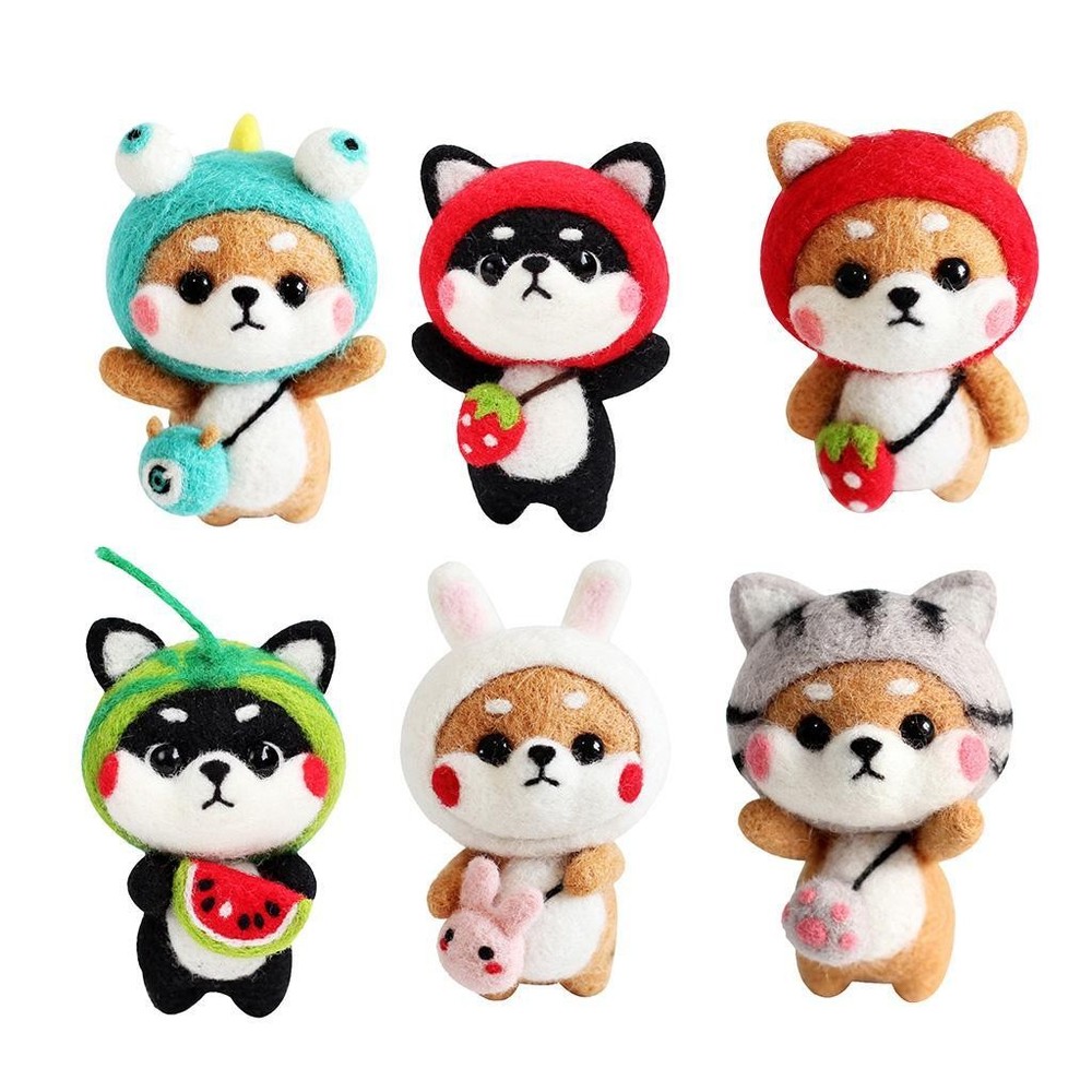 Felt Pins  with Basic  Tutorials