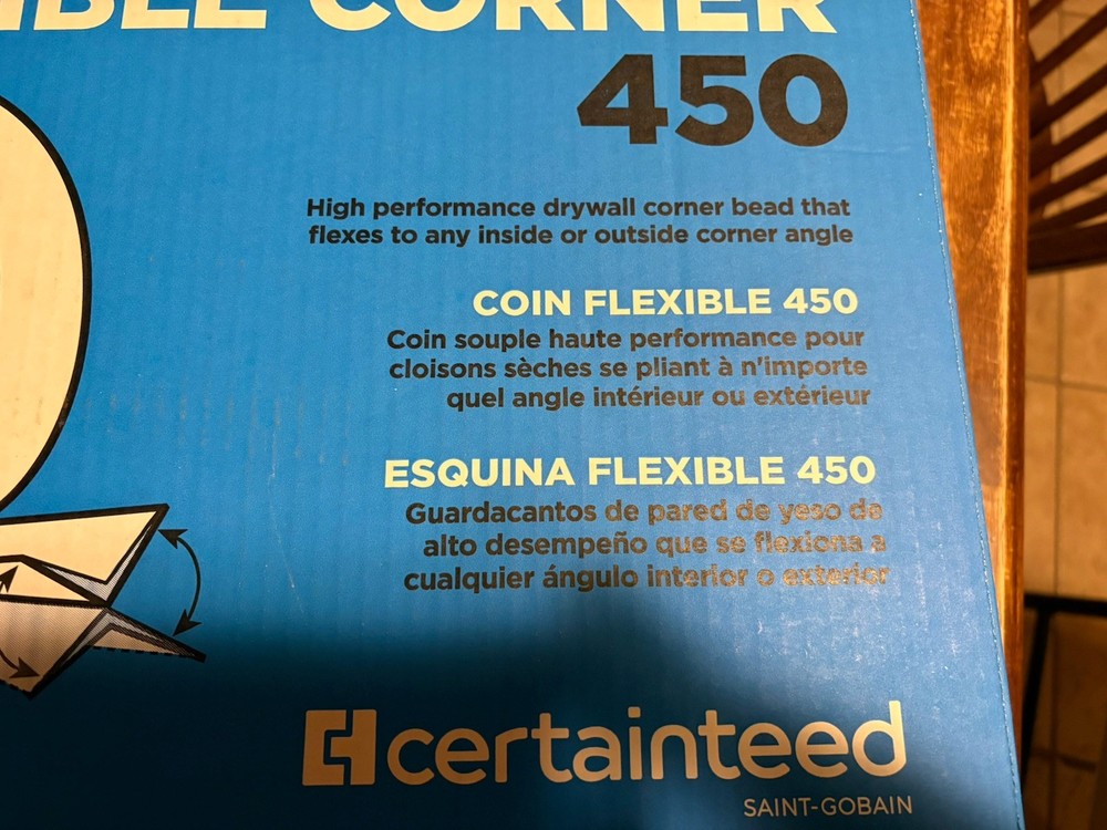 No-coat Flexible Corner 450 100’x4.5”