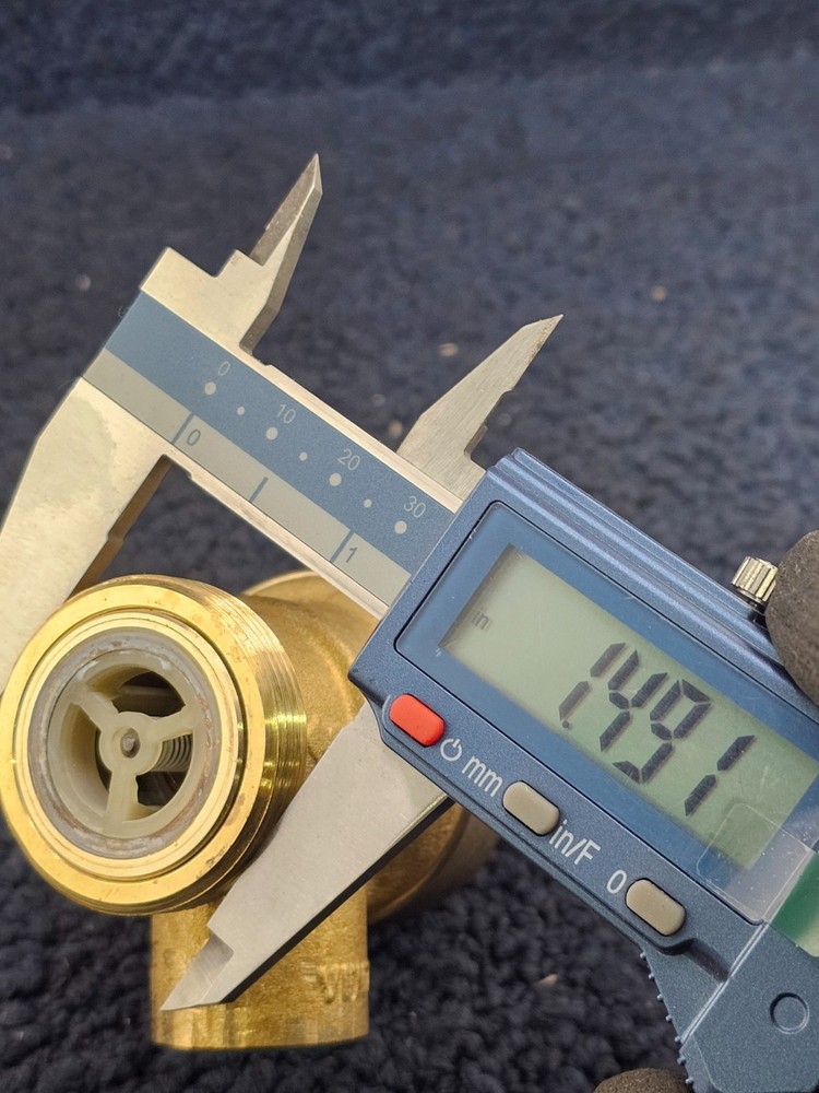 CALEFFI-573-DN15: Dual Check Backflow Preventer With Atmospheric Vent