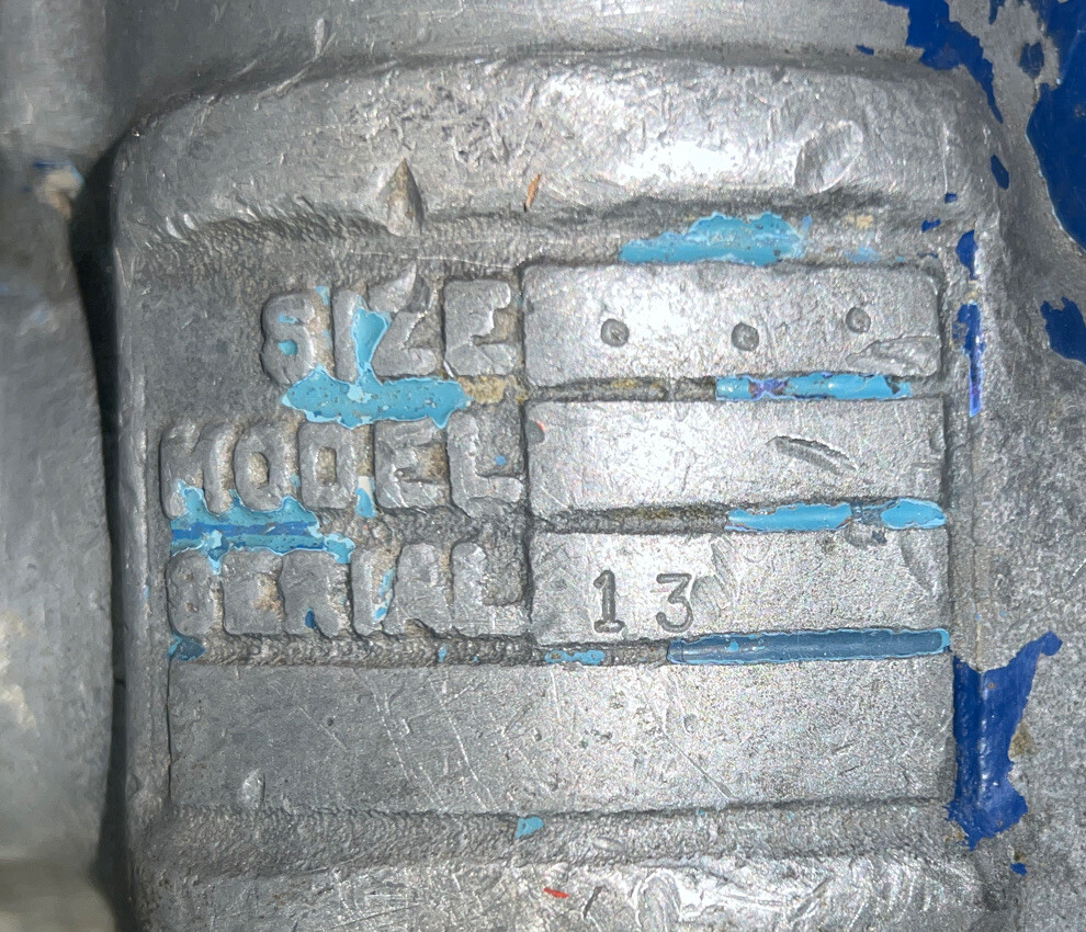 Vintage Thor pneumatic Multi-vane. Model # Unknown.