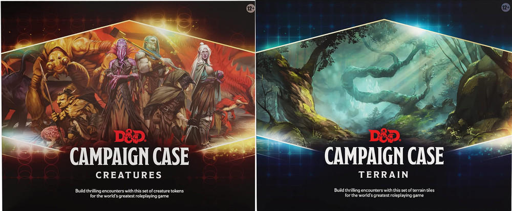 Dungeons and Dragons  CAMPAIGN CASE CREATURES & TERRAIN 2 PACK BUNDLE NEW SEALED