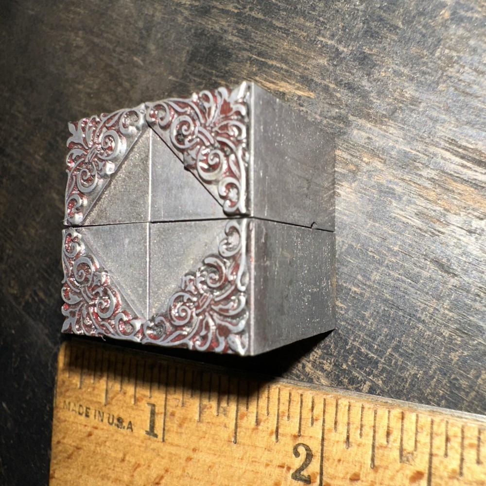 Print Blocks “ 4 Beautiful Borders “ Nice Image & Lines!