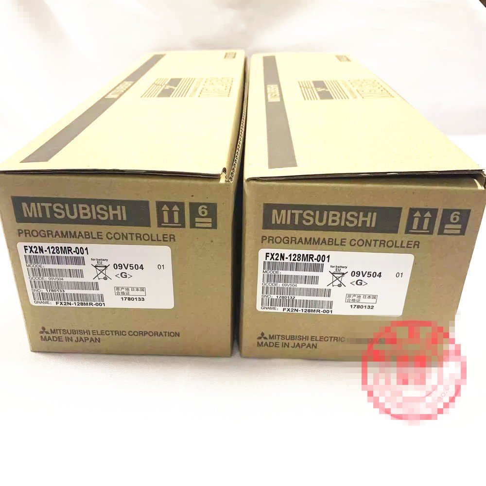 1pcs Mitsubishi PLC FX2N-128MR-001 Programmable Controller
