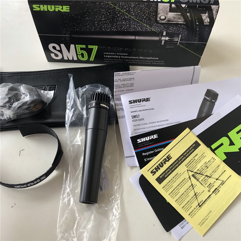 NEW SM57 Cardioid Dynamic Instrument Microphone - SM57LC No Cable