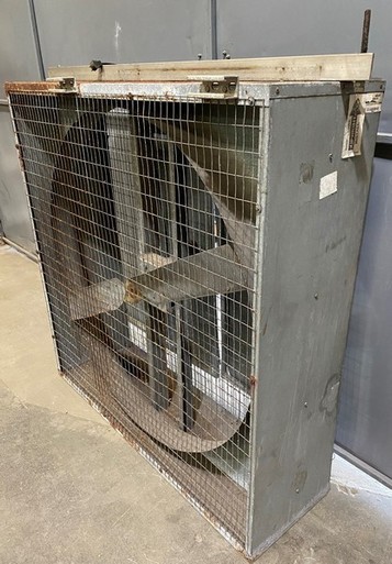Salvaged Agricultural Fan, 48"Dayton 4B049 Direct Drive Ventilation Unit