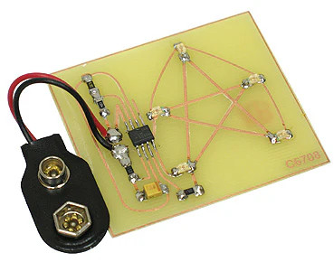 C6708 - SMD IC Star LED Flasher Kit