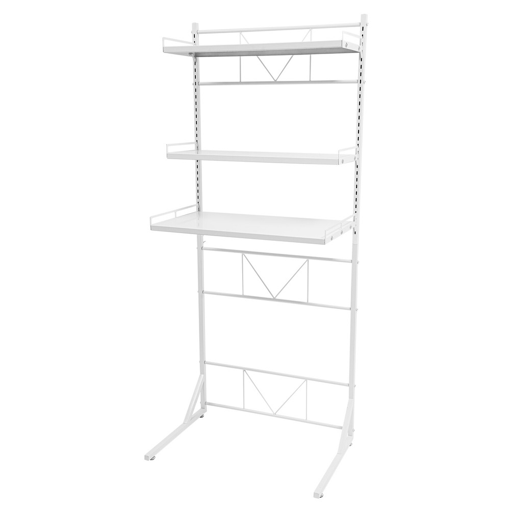 Multi-functional Three Tier Washing Machine Shelf, Laundry Room Storage Shelf