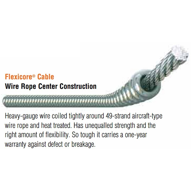 General Wire Easy Rooter Junior Sewer Cleaner w/ 75' x 1/2" Cable