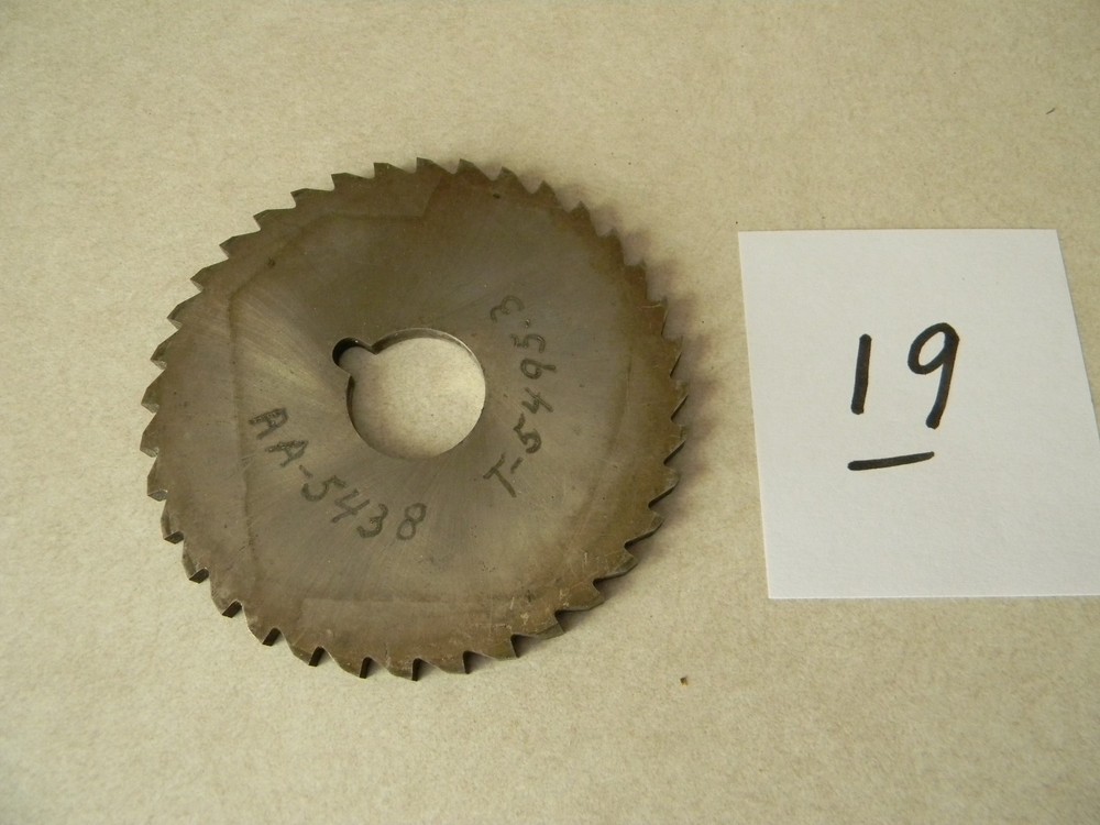 Slitting saw 4" x .192