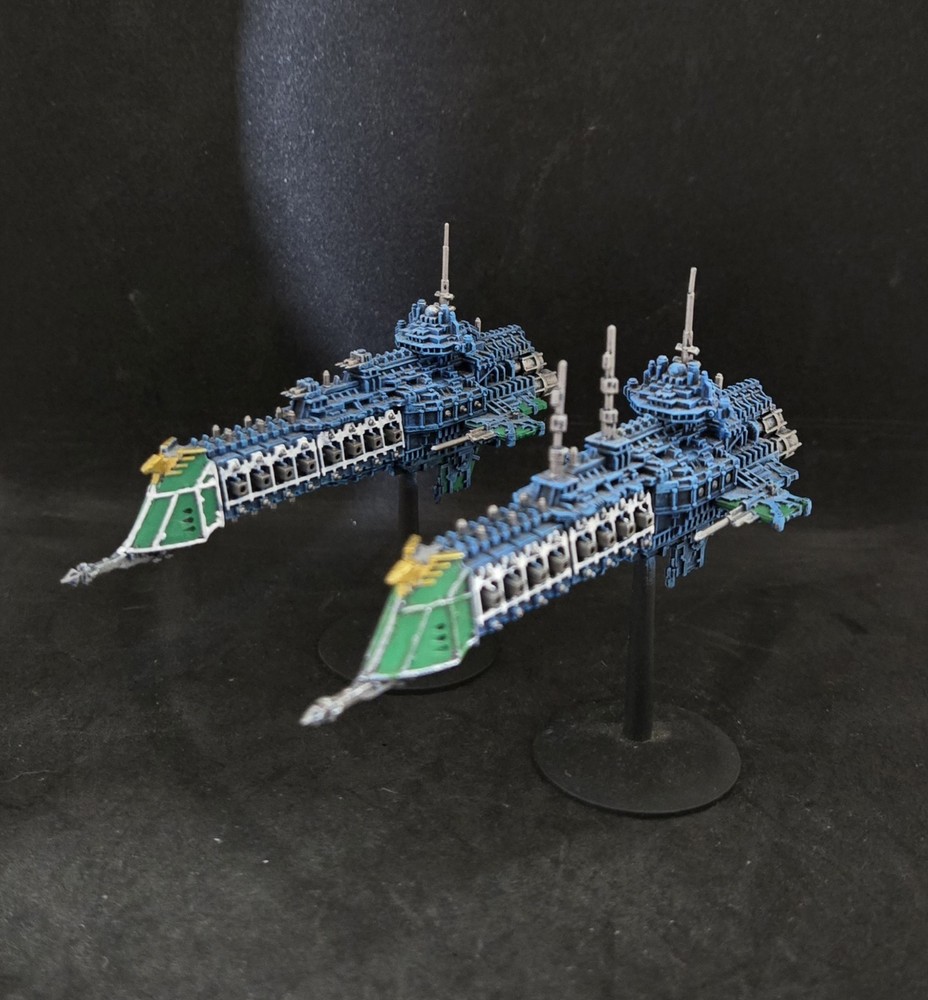 Painted Battlefleet Gothic Complete Imperial Army Fleet OOP Games Workshop