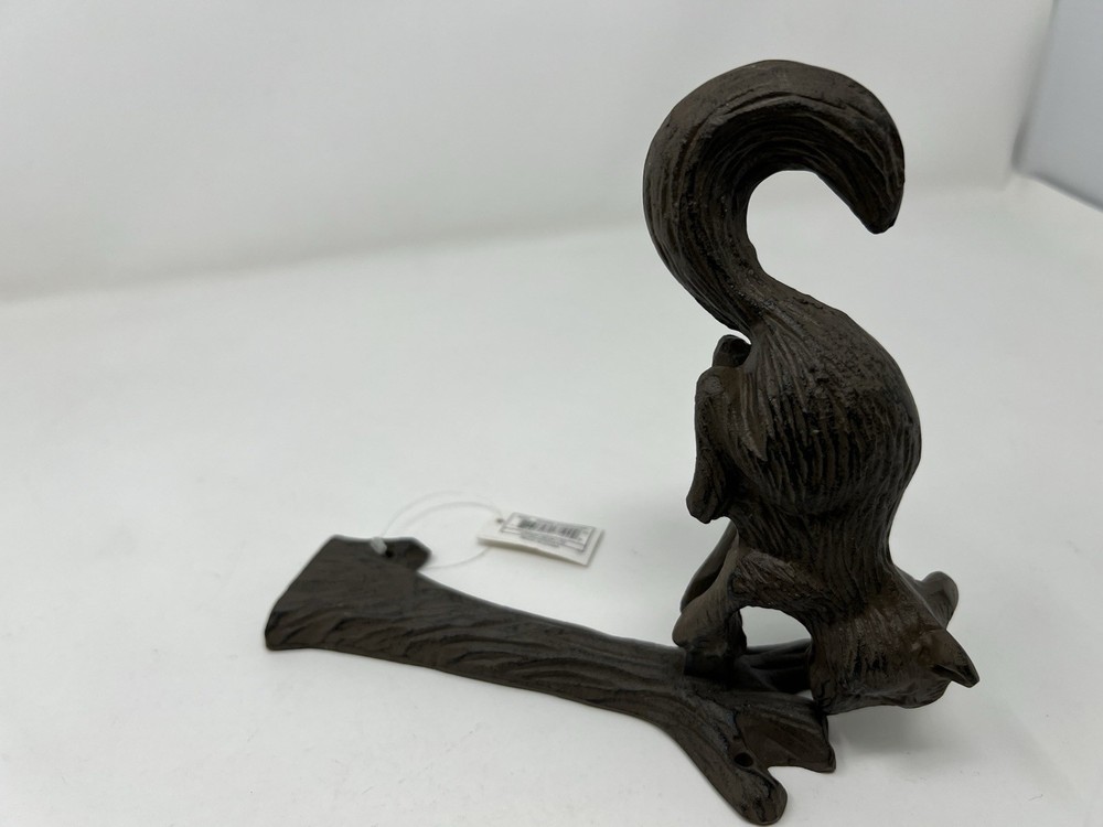 Cast Iron Squirrel Shaped Front Door Knocker Upper Deck LTD X2653