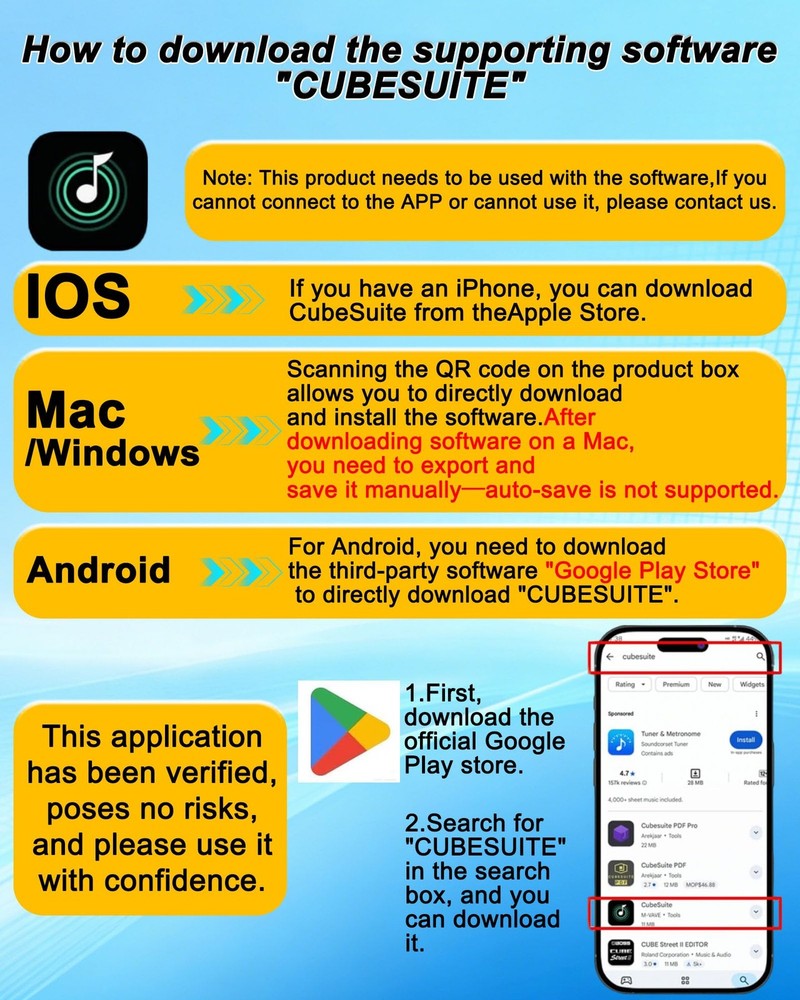 M-VAVE Chocolate Plus Wireless Midi Controller Programmable Wireless Midi Con...