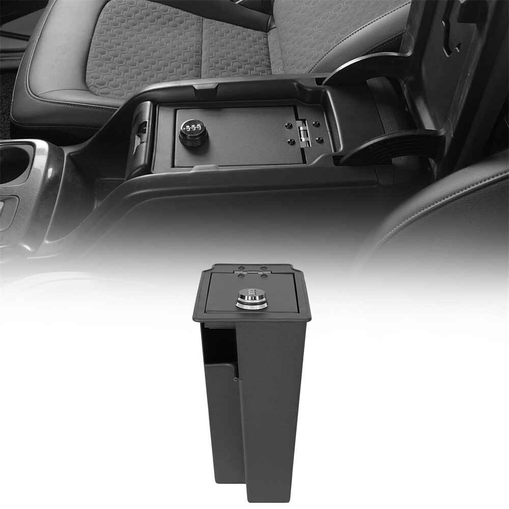 Steel Center Console Lock Vault Box for 2015-2022 Chevy Colorado GMC Canyon
