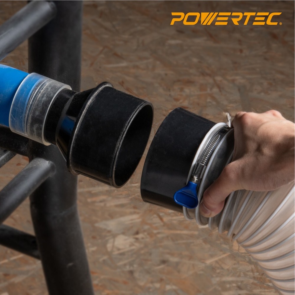 POWERTEC 4-Inch Quick Connect & Disconnect Adapter (70112)