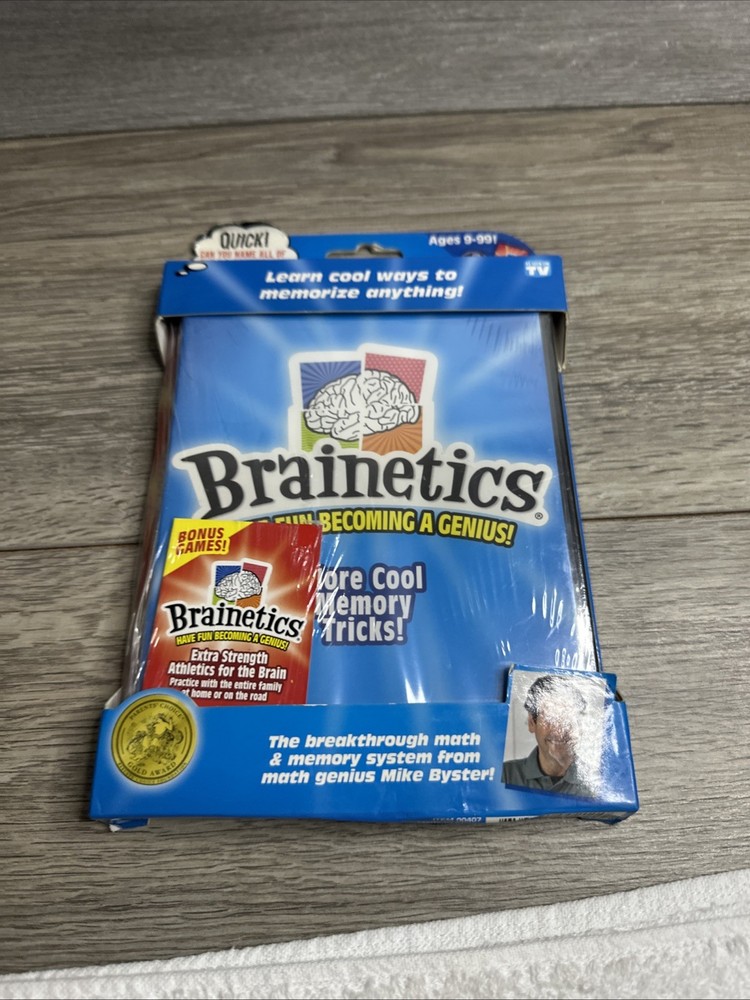 Brainetics - More Cool Memory Tricks! DVD New Sealed
