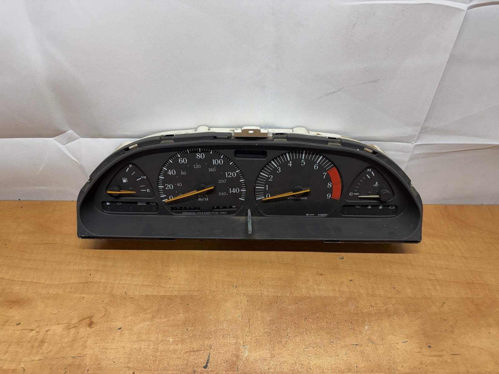 91-94 Nissan 240sx S13 Custom Instrument Gauge Cluster