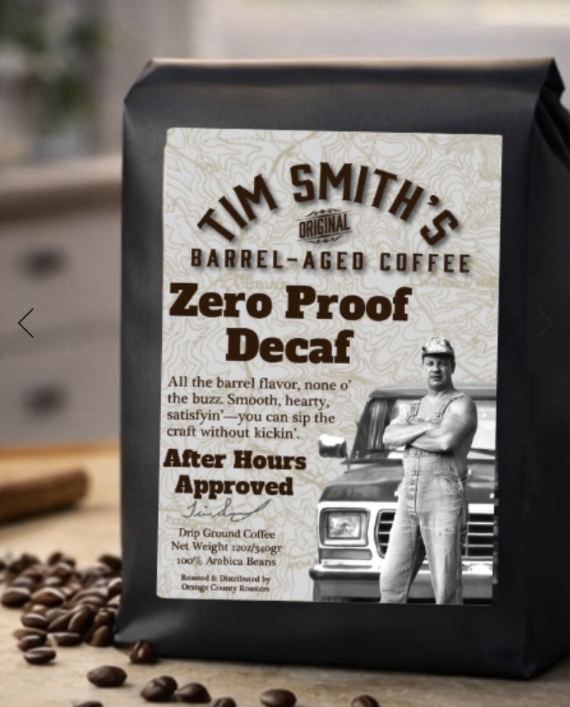 Tim Smith’s Barrel-Aged Coffee: Zero Proof Decaf