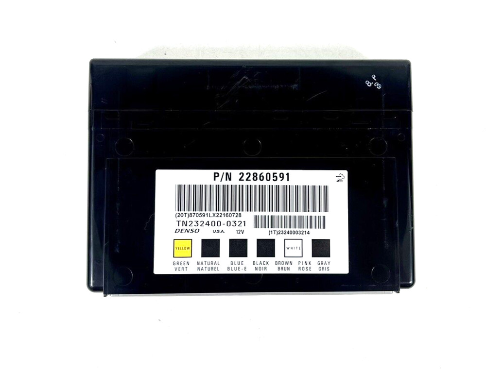 ✅ 2012 12 BUICK ENCLAVE *BODY CONTROL COMPUTER MODULE BCU BCM # 22860591 OEM