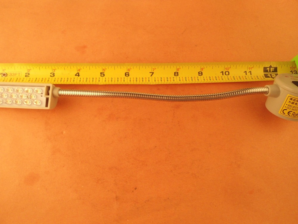 X-BRIGHT 20 LED LIGHT 3-D FLEX MAGNETIC BASE SHOP WORK BENCH MACHINE TOOL + PLUG