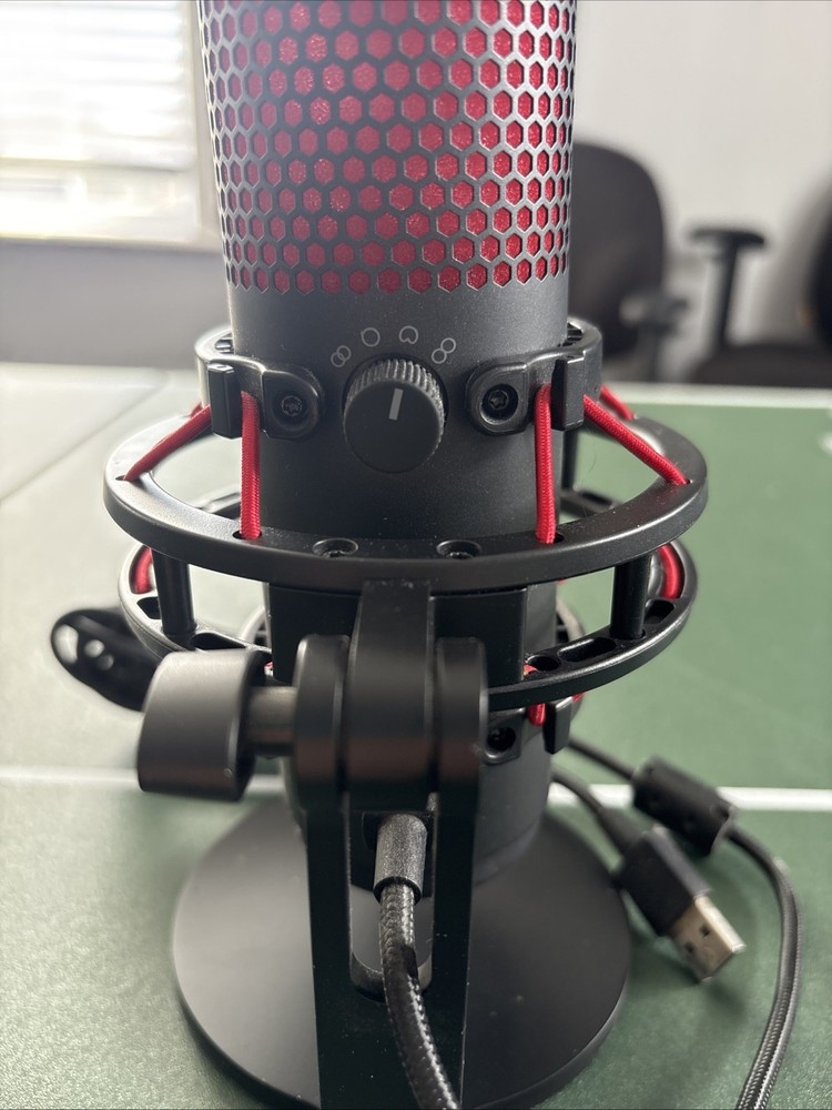 HyperX QuadCast USB Microphone Anti-Vibration Shock Mount - Gaming or Recording
