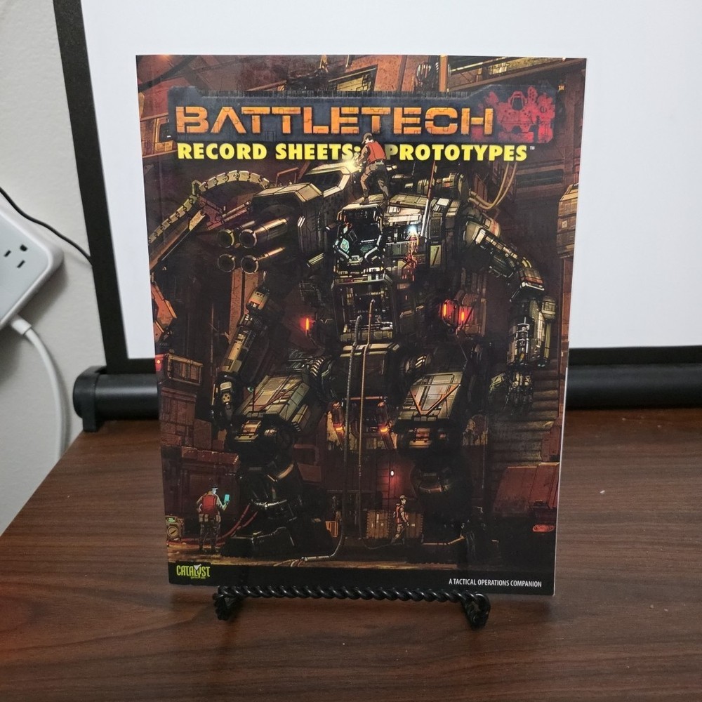 BattleTech 35170: Record Sheets Prototypes Sourcebook OOP Catalyst Excellent