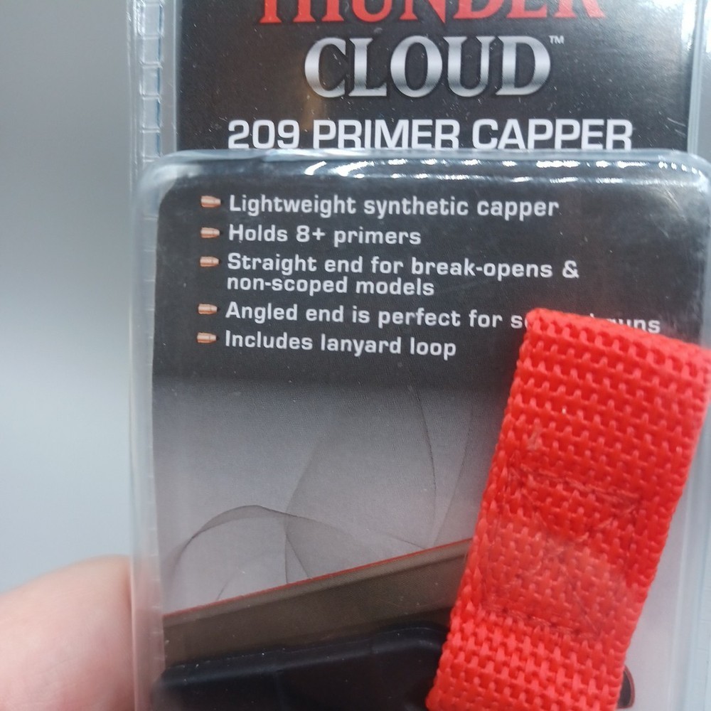 209 Primer Capper Muzzleloader ThunderCloud™ Allen™ Holds 8+Primers Deer Hunting