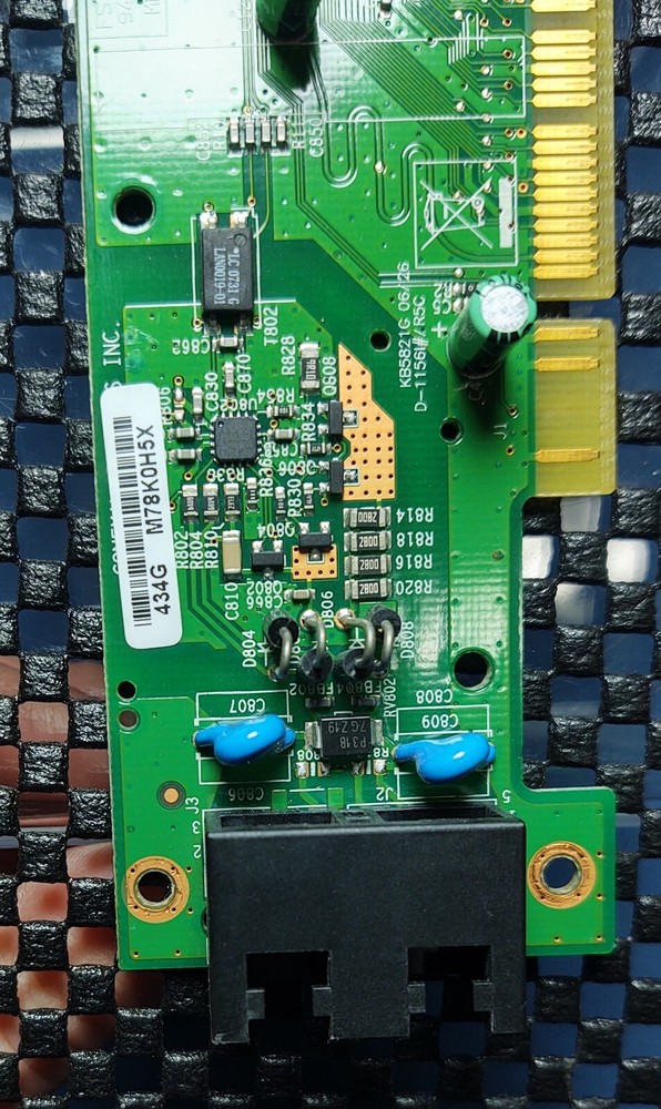 Conexant RD02-D490 PCI data/fax modem