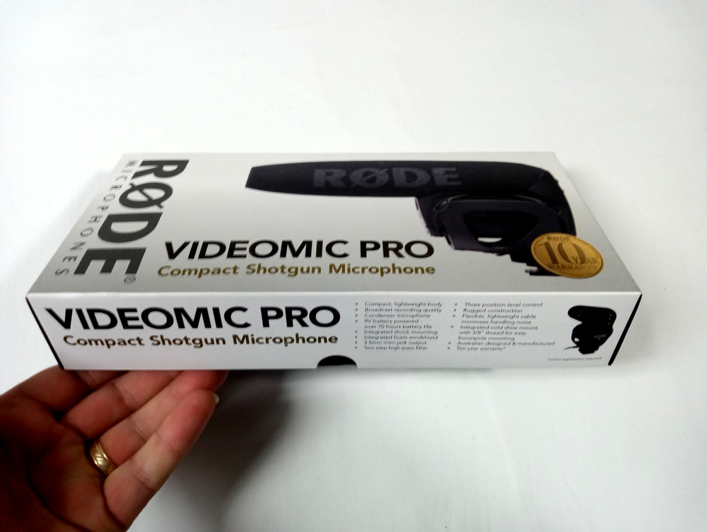 RODE Videomic Pro Compact Shotgun Microphone NEW
