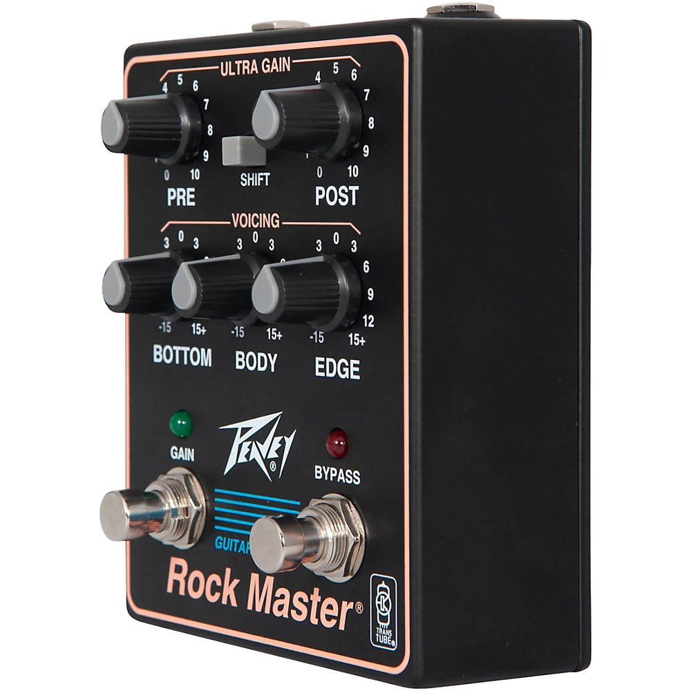 Peavey Rock Master Preamp Pedal Gray Refurbished