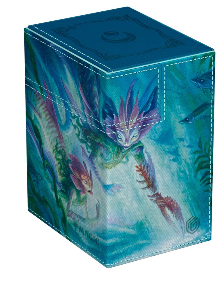 MTG Lorwyn Eclipsed Silvergill Mentor Flip n Tray 133 Commander Deck Box