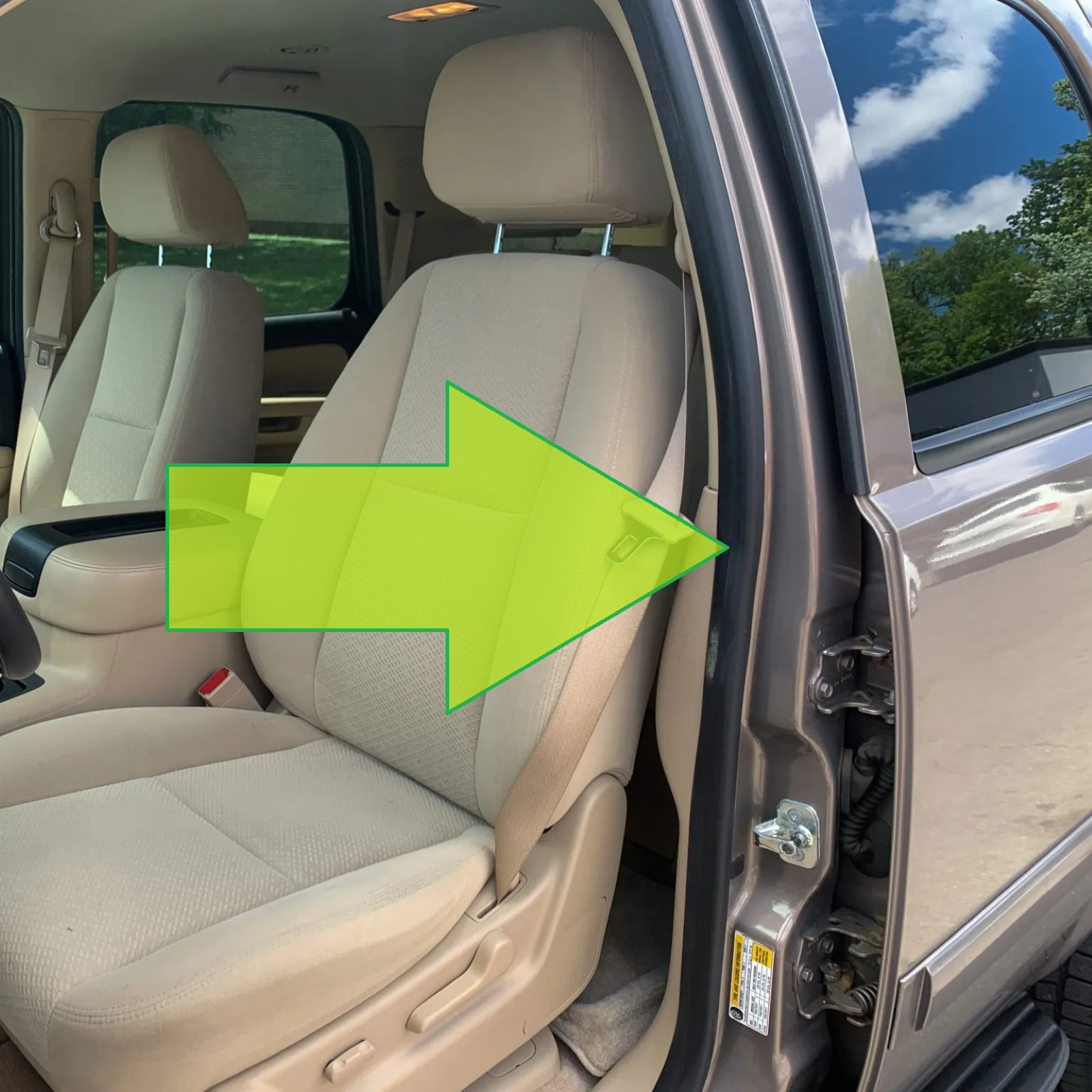 2007-2014 GMT900 Chevrolet Tahoe 5-Piece Door Rubber Seal Weatherstrip Set