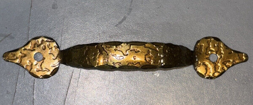 Hammered Copper Look Cabinet Door Handle Pull.