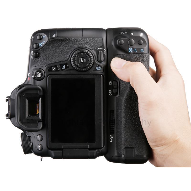 Pixel Vertax E14 Vertical Battery Grip for Canon EOS 70D 80D with Controls